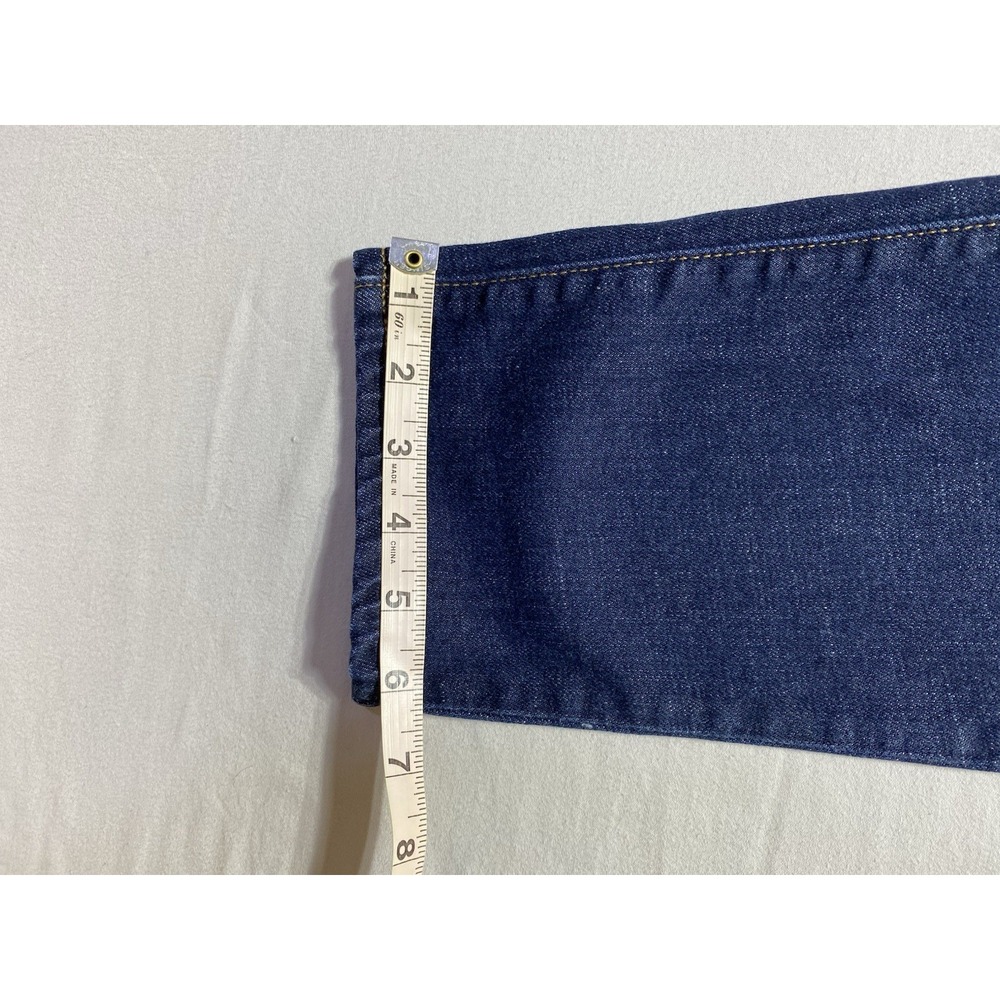 Gap 1969 Women's Dark Wash Blue Denim Skinny Jeans Mid Rise Stretch 5-Pocket - Picture 6 of 10